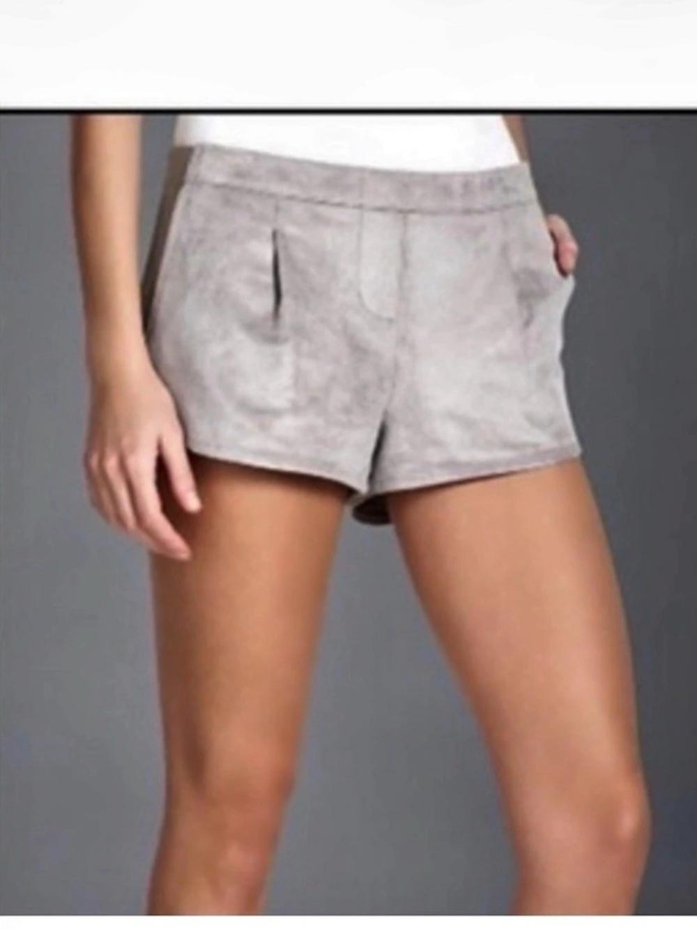 Phillipa Suede Shorts in
Size XS